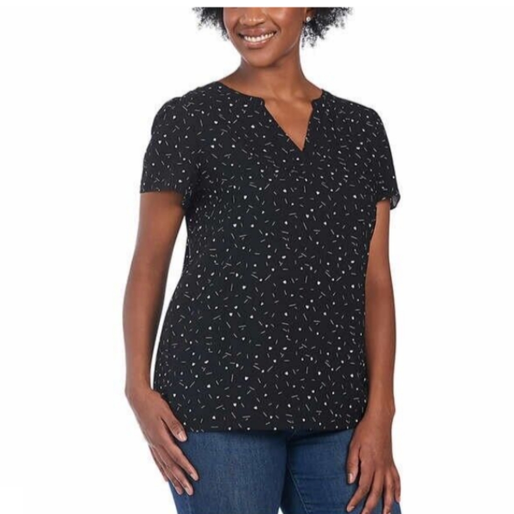 Hilary Radley ladies printed blouse